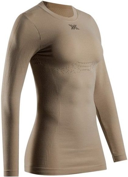 X-Bionic - Mightywool Shirt L/S - Merino-ondergoed - Beige