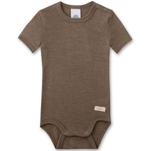 Sanetta Kids Wool Body S/S Merino-ondergoed (Kinderen |bruin)