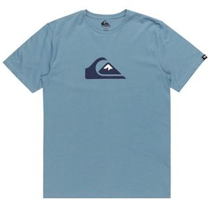 Quiksilver Comp Logo S/S T-shirt (Heren |turkoois)