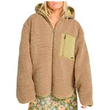 Billabong Womens Oceanside Reversible Jacket Vrijetijdsjack (Dames |beige)