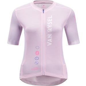 VAN RYSEL Womens Shortsleeve Jersey RCR Fietsshirt (Dames |purper)