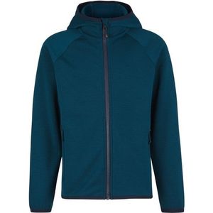 Heber Peak Kids MerinoBlend SaplingHe II Hoody Trui met capuchon (Kinderen |blauw)