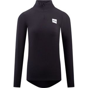 Shirt - Effen - Jersey - Lange Mouw - Opstaande Kraag