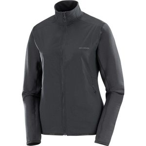 Salomon Womens Essential Lightwarm Hybrid Fleecevest (Dames |grijs)