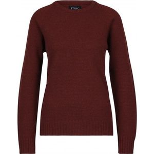 Stoic Womens MMXXNauta Wool Sweater Wollen trui (Dames |rood)