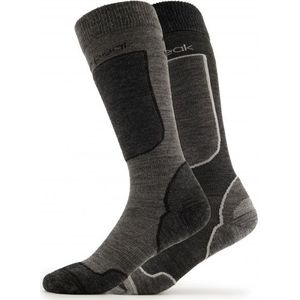 Heber Peak CedarHe Ski Socks 2-Pack Skisokken (zwart)