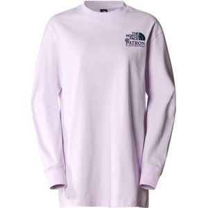The North Face Womens Nature L/S Tee Longsleeve (Dames |purper)