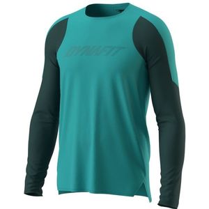 Dynafit Ride L/S Fietsshirt (Heren |turkoois)