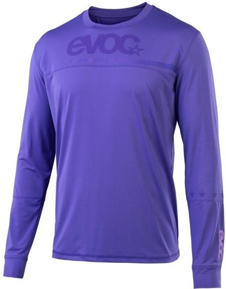 Evoc - Long Sleeve Jersey - Fietsshirt - Purper - 83% Polyester, 17% Elastaan