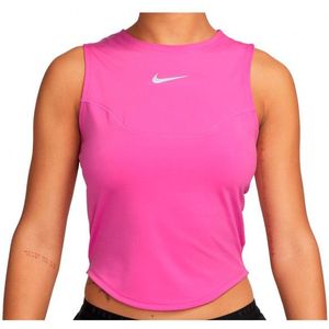 Nike Womens Dri-FIT Run Division Hardloopshirt (Dames |roze)