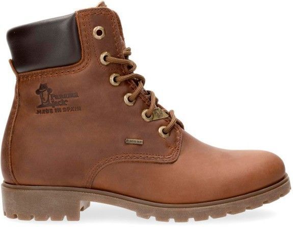 Panama Jack - Panama - Winterlaarsjes - Donkerbruin - GORE-TEX - Vetersluiting