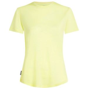 Icebreaker Womens Merino 125 Cool-Lite Sphere III S/S Tee Merinoshirt (Dames |geel)