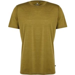 Heber Peak MerinoMix150 PineconeHe T-Shirt Merinoshirt (Heren |olijfgroen)