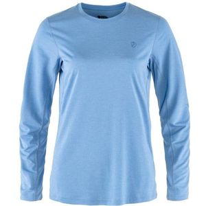 Fjällräven Womens Abisko Day Hike L/S Sportshirt (Dames |blauw)