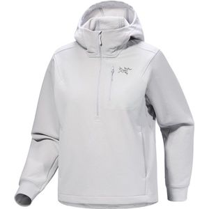 Arcteryx Womens Aestas Pullover Hoody Fleecevest (Dames |grijs)