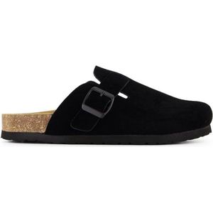 Heber Peak RedwoodHe Cork Clog Pantoffels (zwart)