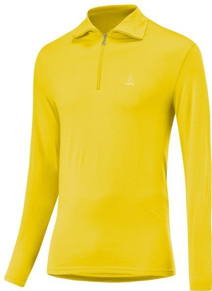 Löffler - Midlayer Evo Turtle - Fleecetrui - Geel