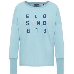 ELBSAND Womens Ingiara T-Shirt Longsleeve (Dames |blauw)