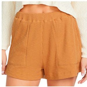 Billabong Womens Swell Side Short Short (Dames |oranje)