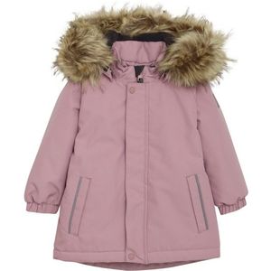 Color Kids Baby Girls Parka with Fake Fur Winterjack (Kinderen |roze |waterdicht)