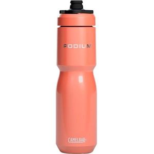 Podium - Steel - Bidon - Zwart - 18oz - RVS