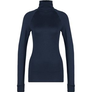 Stoic Womens Merino240 BengtSt Turtle Neck Merino-ondergoed (Dames |blauw)