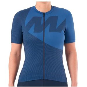 Mavic Womens Icon Graphic Jersey Fietsshirt (Dames |blauw)