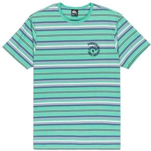 Quiksilver Tengha Stripe T-shirt (Heren |turkoois)