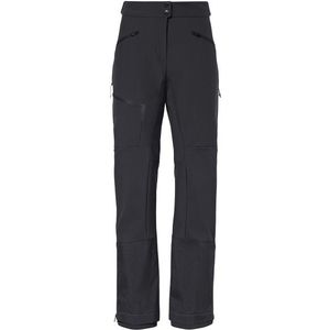 Vaude - Monviso - Softshellbroek - Zwart - Dames - Winddicht en Waterafstotend