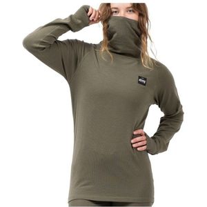 Eivy - Icecold Gaiter Rib Top - Longsleeve - Bruin