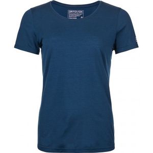 Ortovox Womens 120 Cool Tec Clean T-Shirt Merinoshirt (Dames |blauw)