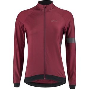 Löffler Womens Bike L/S Jersey Capitana Fietsshirt (Dames |rood)