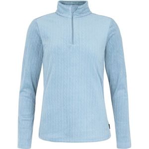 Protest Womens Prtgail 1/4 Zip Active Top Fleecetrui (Dames |blauw)