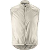 Heren - Fietsvest - Lichtgrijs - 100% Polyester - Ademend Windvest