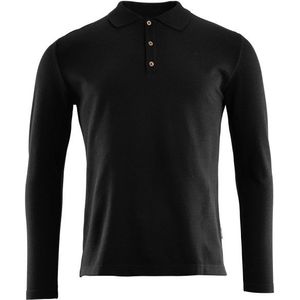Aclima Leisurewool Pique LS Longsleeve (Heren |zwart)