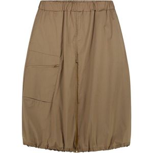 Jeanne Baret Womens Lotus Skirt Skort (Dames |bruin/beige)