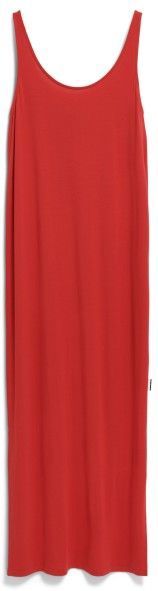 ARMEDANGELS Womens Maeliaa Solid Jurk (Dames |rood)