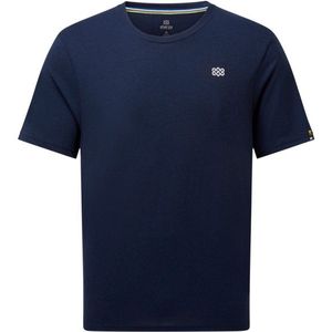 Sherpa - Bali Terrain - T-shirt - Blauw - 45% Polyester (Gerecycled) 35% Lyocell 20% Katoen