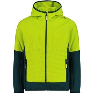 CMP Kids Hybrid Jacket Fix Hood Ripstop Synthetisch jack (Kinderen |groen)