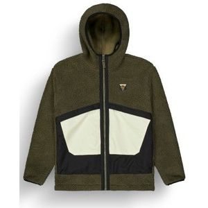 Picture Pmbton Zip Hoodie Fleecevest (Heren |olijfgroen)