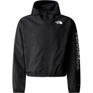 The North Face Girls Never Stop Hooded Windwall Jacket Windjack (Kinderen |zwart)