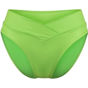 Seafolly Womens Soleil V Front High Cut Pant Bikinibroekje (Dames |groen)