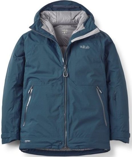 Rab Optical Down Jacket Donsjack (Heren |blauw |waterdicht)