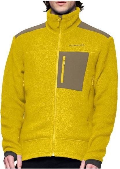 Norrøna - trollveggen warm3 Jacket - Golden Palm - Fleece Jas