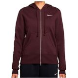 Nike Phoenix Fleece hoodie met rits voor dames - Rood