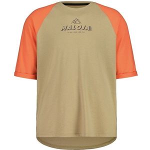 Maloja AnderterM Fietsshirt (Heren |beige)