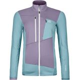Ortovox - Womens Fleece Grid Jacket - Fleecevest - Turkoois