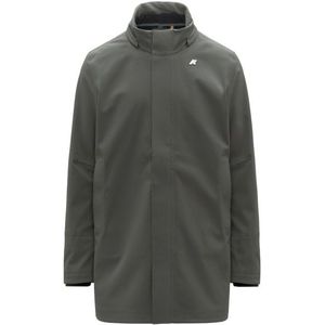 K-Way - Duke Bonded - Jassen - Groen - Polyester - Driekwart Parka