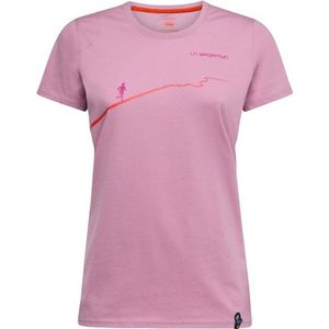 La Sportiva Womens Trail T-shirt (Dames |roze)