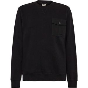 KnowledgeCotton Apparel Regular Sweat With Pocket Trui (Heren |zwart)